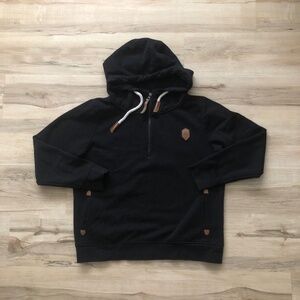 Men's Black Hoodie Sweater